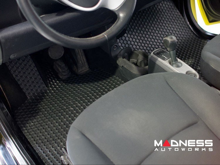 smart fortwo Floor Mat Set w/ Trunk Liner 451 model All Weather